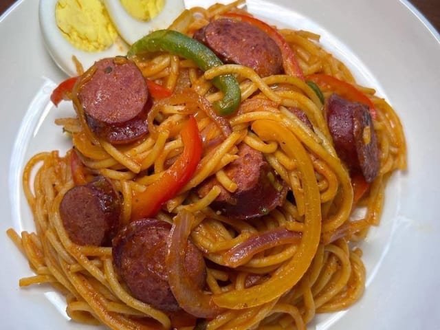Haitian Spaghetti.